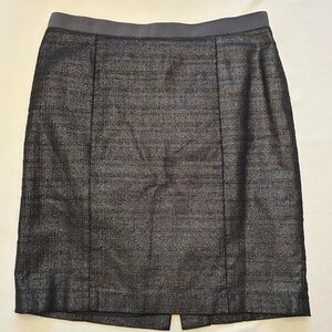 LOFT Charcoal Pencil Skirt